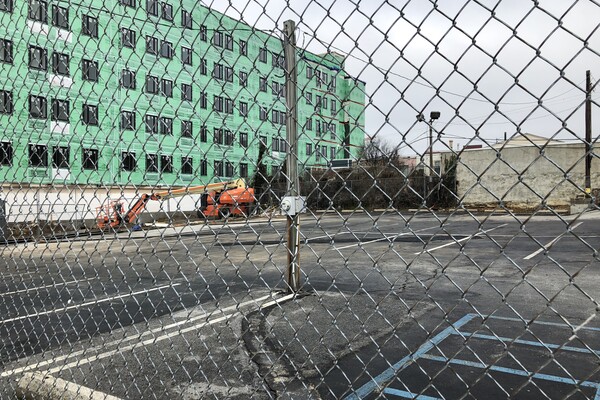 Parking lot on Chestnut Street