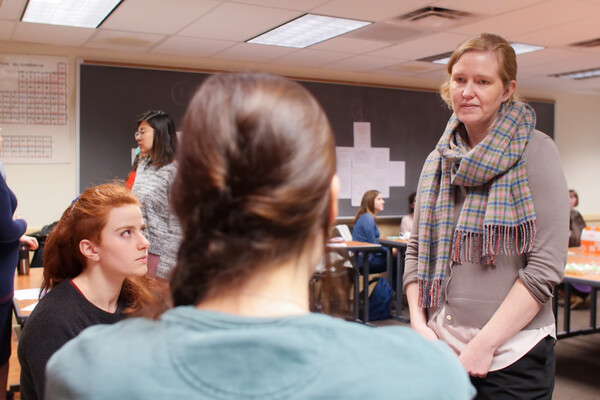 Schuler in the classroom