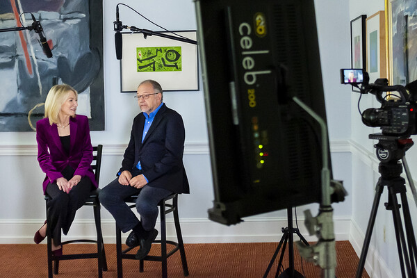 penn president amy gutmann and jonathan moreno