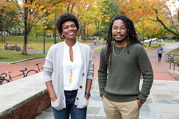 Eboni Senai Hawkins and Sean Dajour Smith