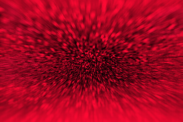 microscopic view of the inside of a blood vessel