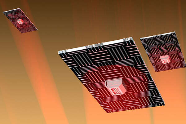 Graphic rendering of nanocardboard