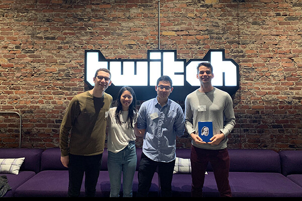 Wharton students at Twitch