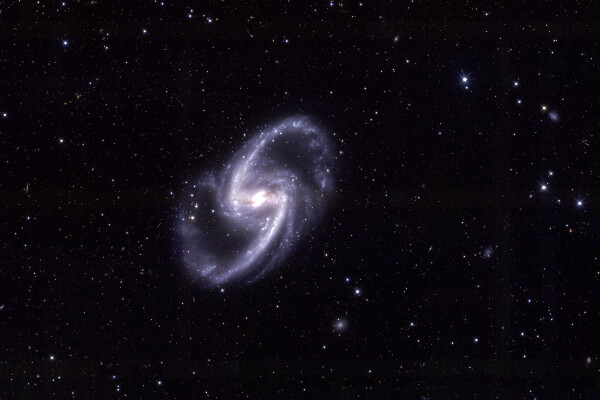 An image of a spiral galaxy