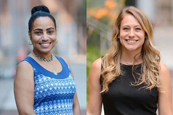 Headshots of Silvia Hanks (left) and Jodi Wagner (right)