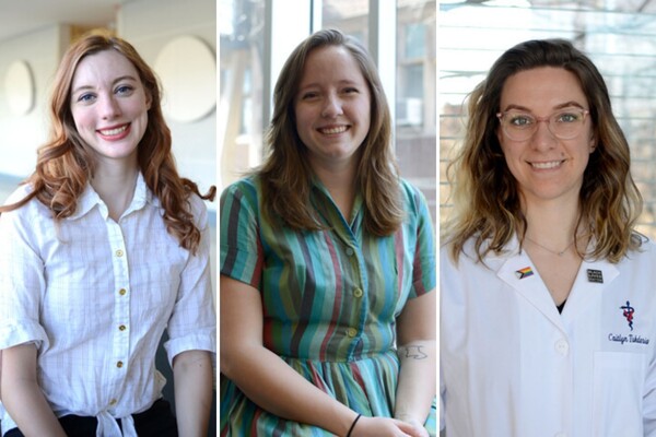 From left to right: Jaclyn Camus, Anna Shirosky, Caitlyn Tukdarian