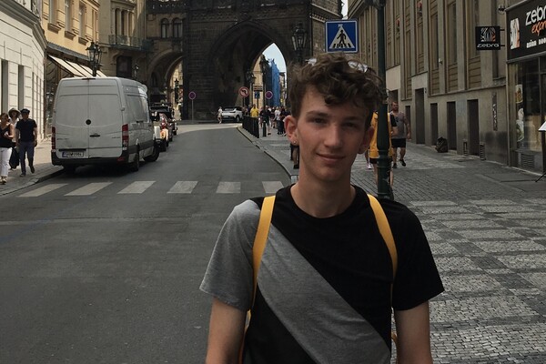 Leo Wagner on a city street