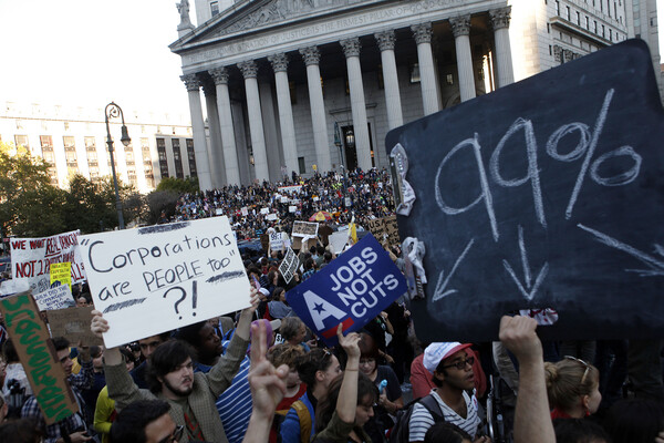 occupy wall street 99%