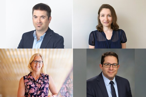 Clockwise from top left: Ran Barzilay, Elina Visoki, Jonathan Zandberg, Rebecca Waller