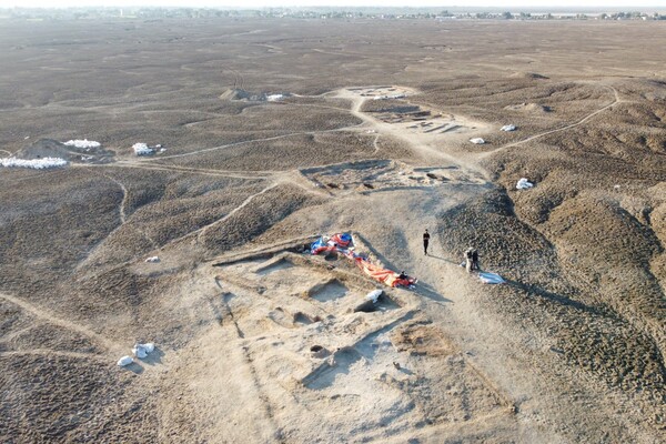 lagash trenches visible