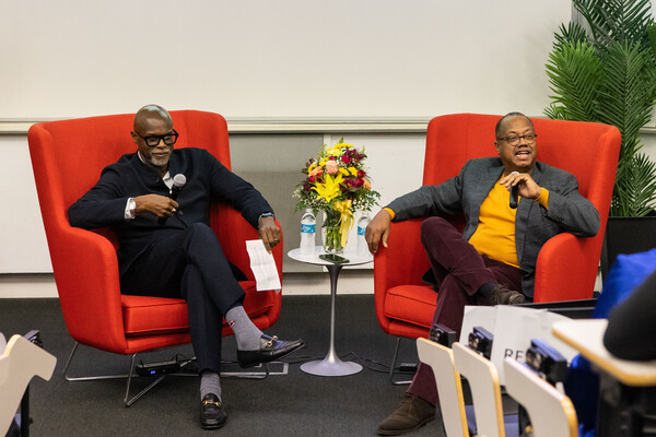 Tukufu Zuberi (left) and Brent Staples