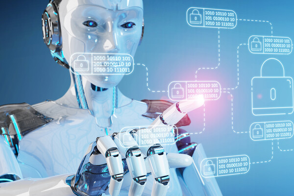 An AI chatbot selects an option from a screen.