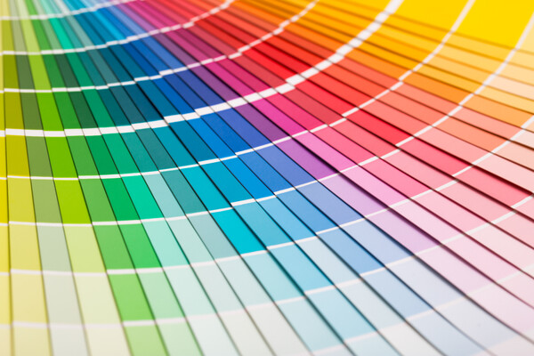 Color swatches.