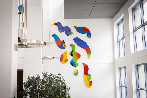 Celebration mural.