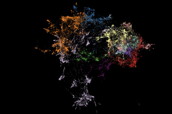 Screenshot of University Atlas Project visualization.