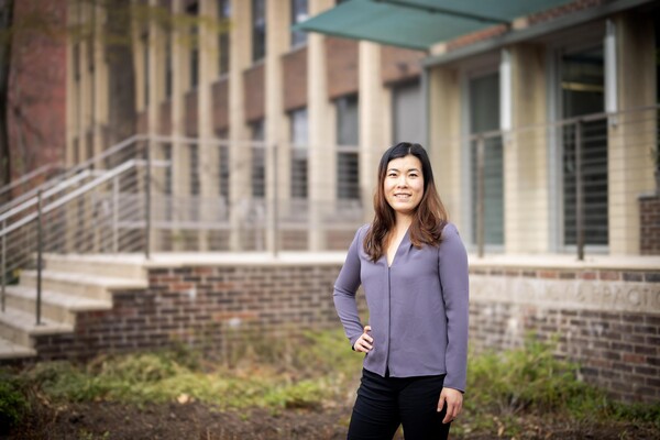 Alice Wu, a Yellow Ribbon award recipient graduating from SP2's Master of Social Work program