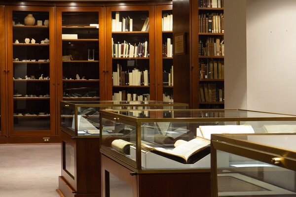 rare book room at the Katz Center.
