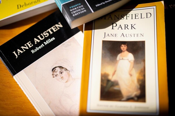 Jane Austen book by Robert Miles and Mansfield Park by Jane Austen.