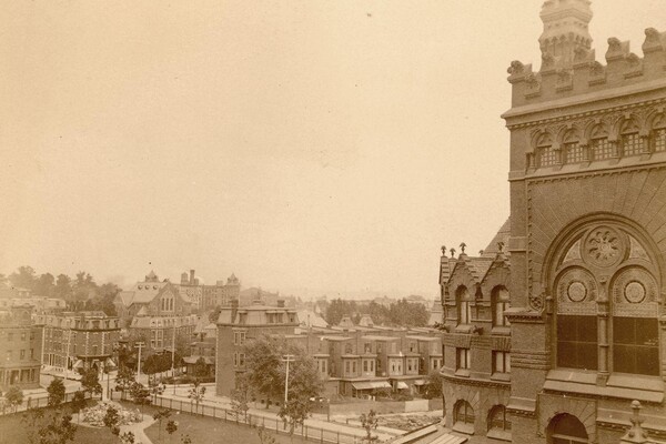 Penn’s campus in 1891.