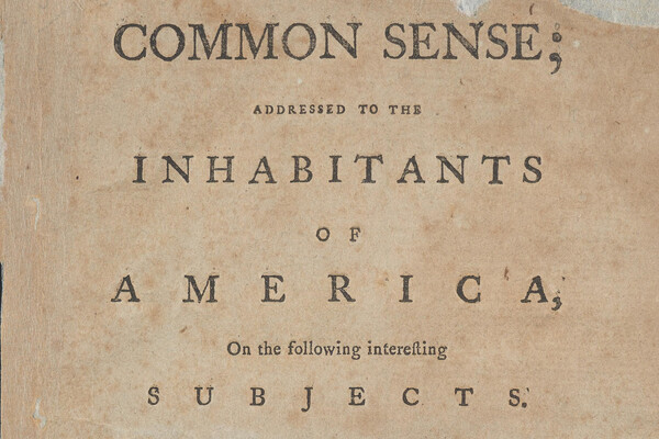 Thomas Paine’s Common Sense.