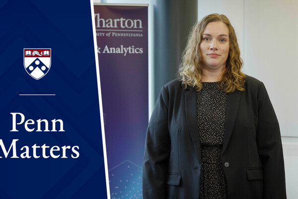 Lauren Nelson Hyppolite in the Wharton School at the University of Pennsylvania