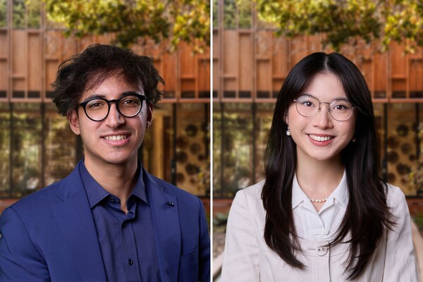Naseebullah Andar and Brianna Leung