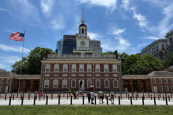 Philadelphia’s Independence Hall.