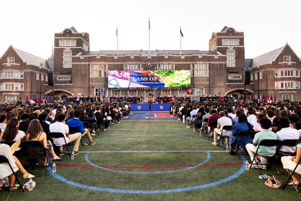 Penn’s Class of 2030 Convocation on Franklin Field.